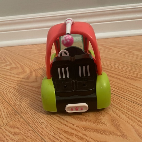 2010 Littlest Pet Shop Speedy Tails RC Car NO REMOTE with Authentic LPS #495 - Picture 4 of 8